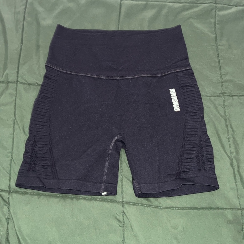 Black Gymshark Compression Shorts